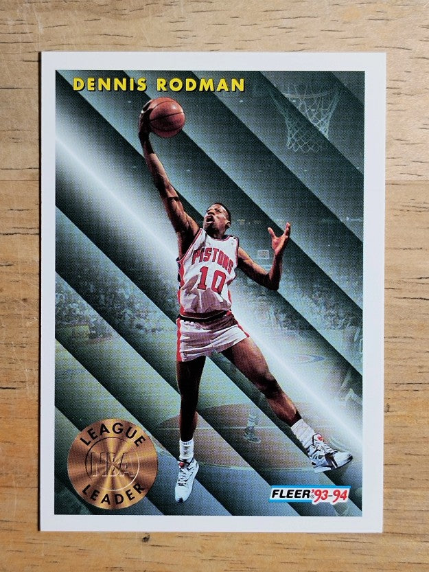 1993-94 Fleer #227 Dennis Rodman LL