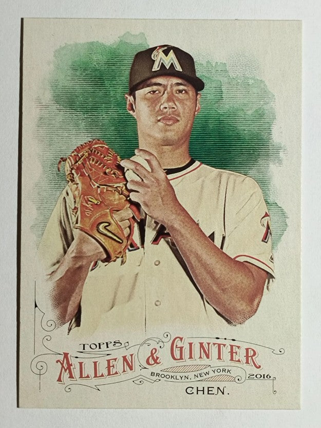 2016 Topps Allen and Ginter #303 Wei-Yin Chen SP