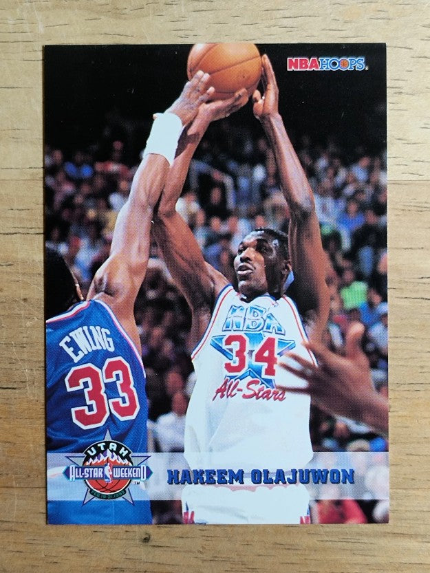 1993-94 Hoops #277 Hakeem Olajuwon AS