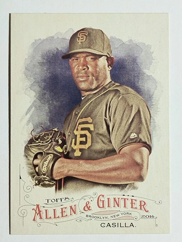 2016 Topps Allen and Ginter #315 Santiago Casilla SP