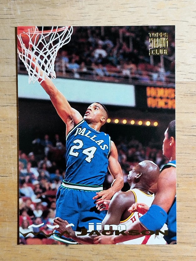 1993-94 Stadium Club #326 Jim Jackson