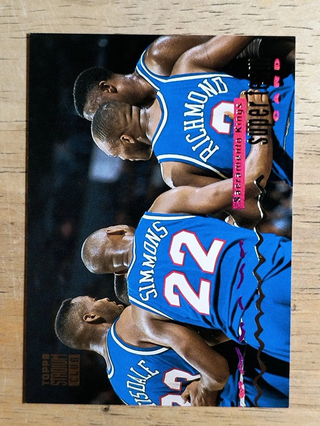 1993-94 Stadium Club Super Teams #23 Sacramento Kings/(Lionel Simmons)