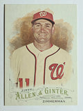 2016 Topps Allen and Ginter #344 Ryan Zimmerman SP