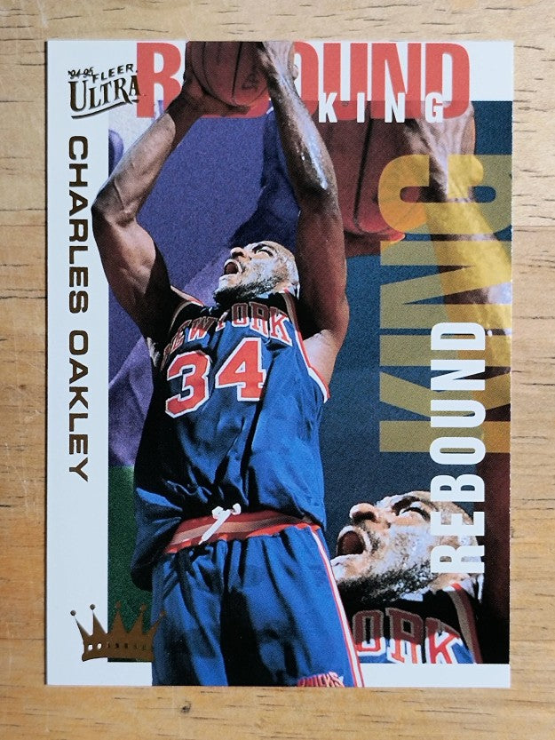 1994-95 Ultra Rebound Kings #5 Charles Oakley
