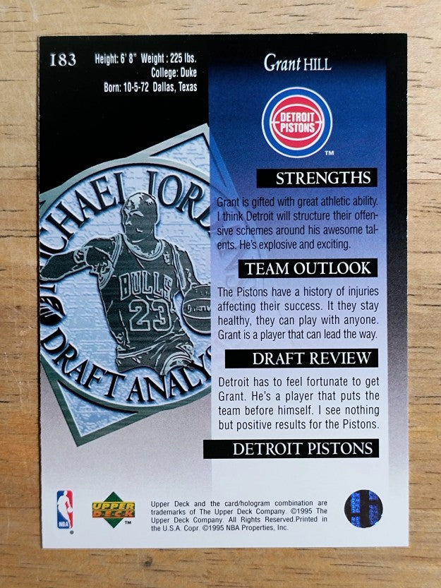 1994-95 Upper Deck #183 Grant Hill DA
