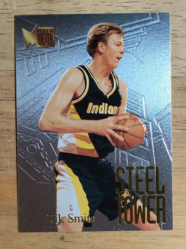 1995-96 Metal Steel Towers #9 Rik Smits