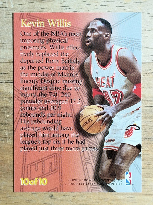 1995-96 Metal Steel Towers #10 Kevin Willis