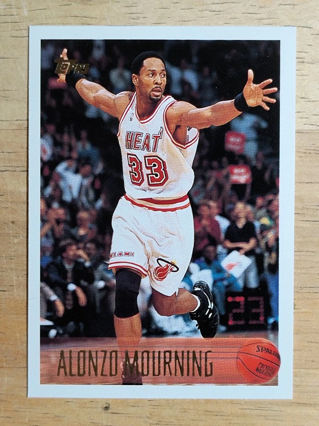 1996-97 Topps #113 Alonzo Mourning