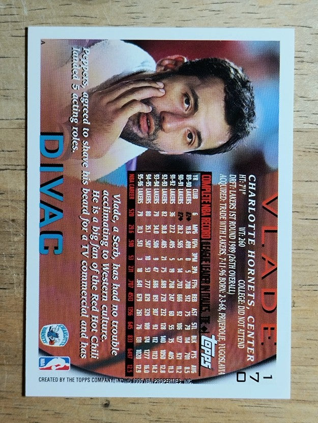 1996-97 Topps #170 Vlade Divac
