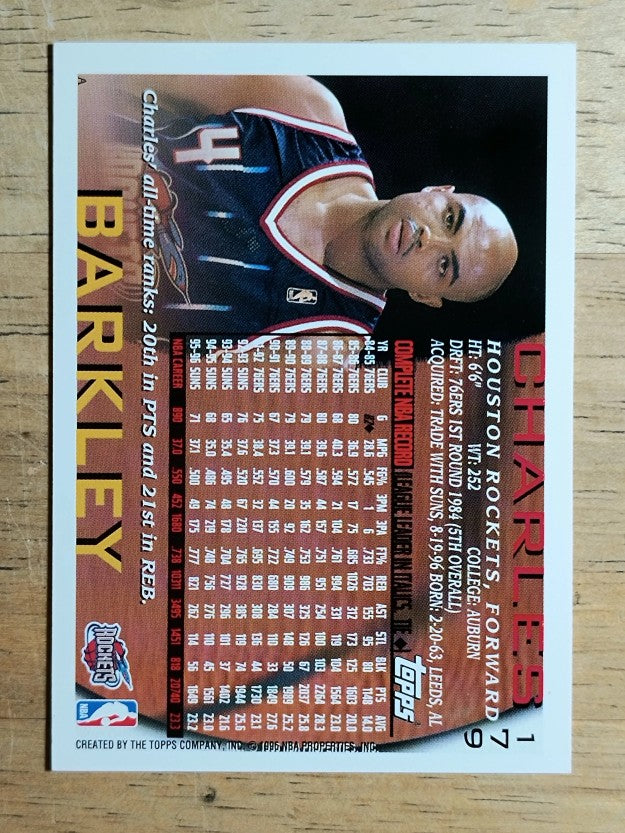 1996-97 Topps #179 Charles Barkley