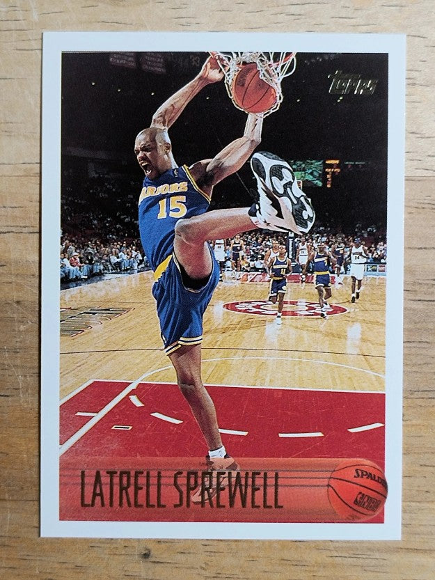 1996-97 Topps #183 Latrell Sprewell
