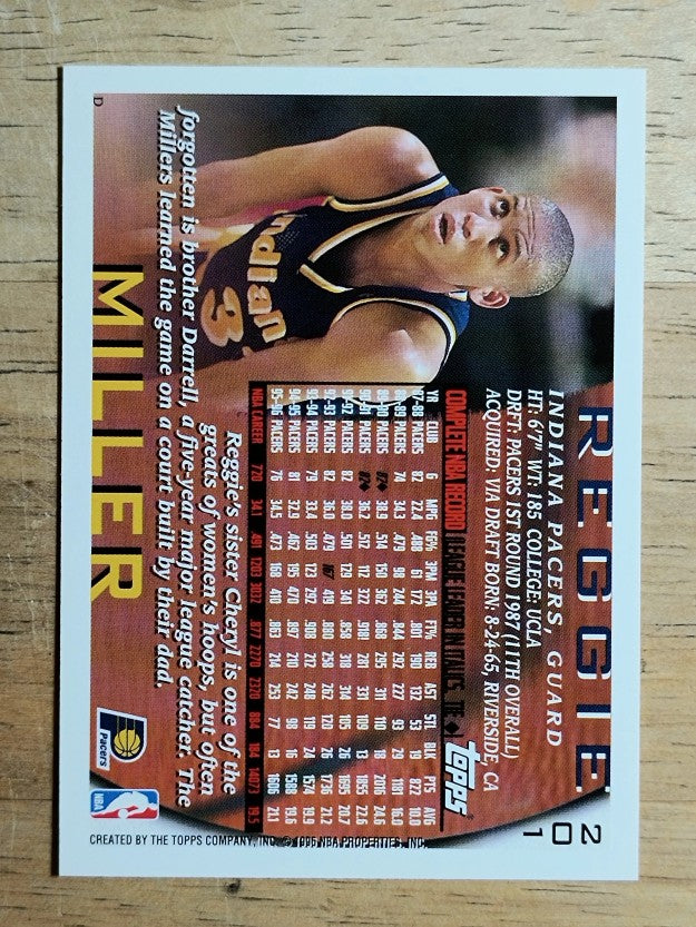 1996-97 Topps #201 Reggie Miller