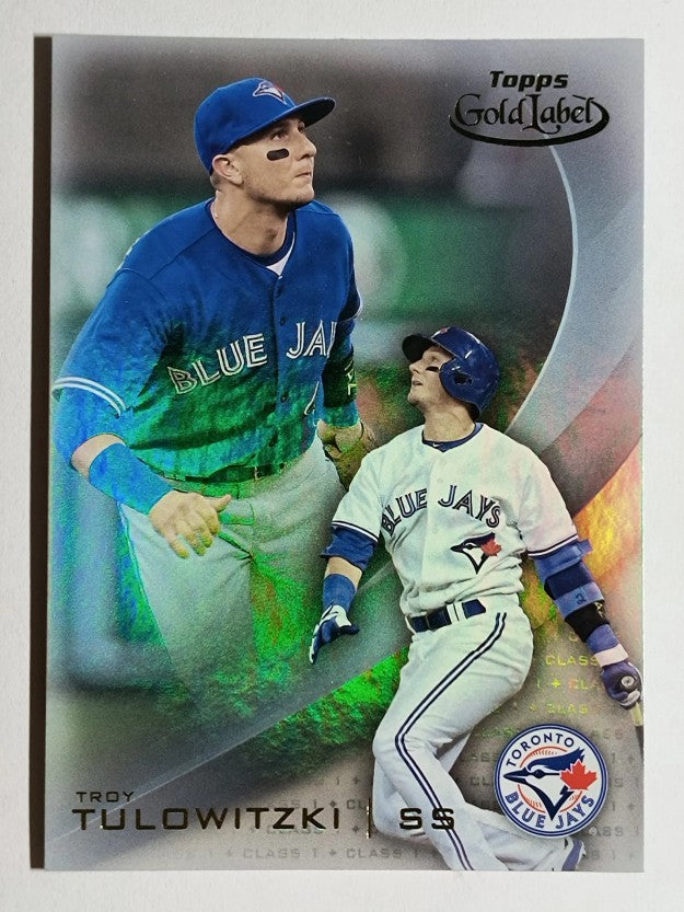 2016 Topps Gold Label Class 1 #12 Troy Tulowitzki