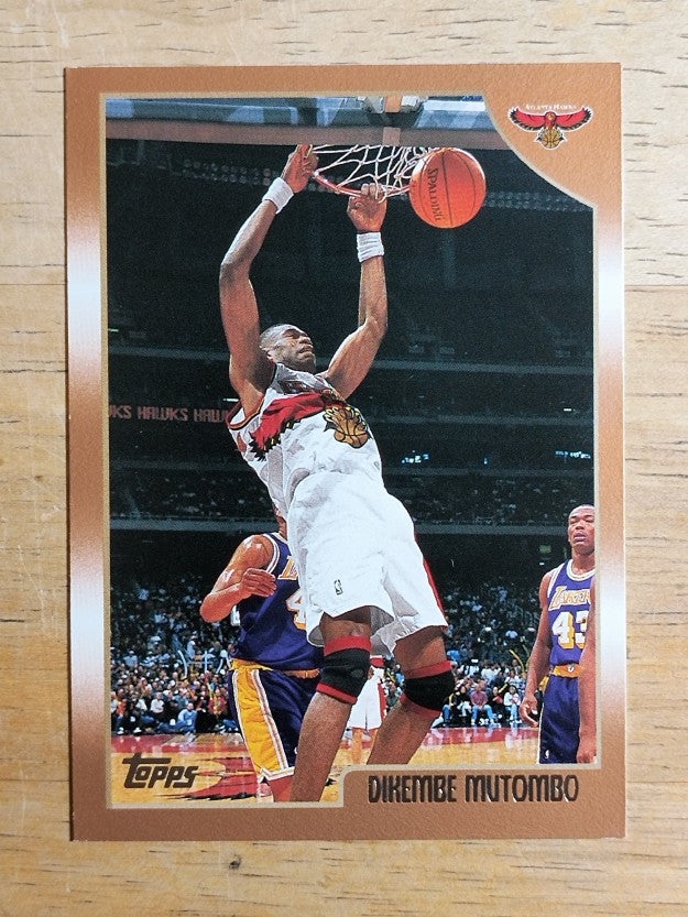 1998-99 Topps #55 Dikembe Mutombo