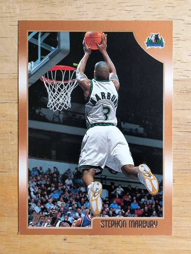 1998-99 Topps #58 Stephon Marbury