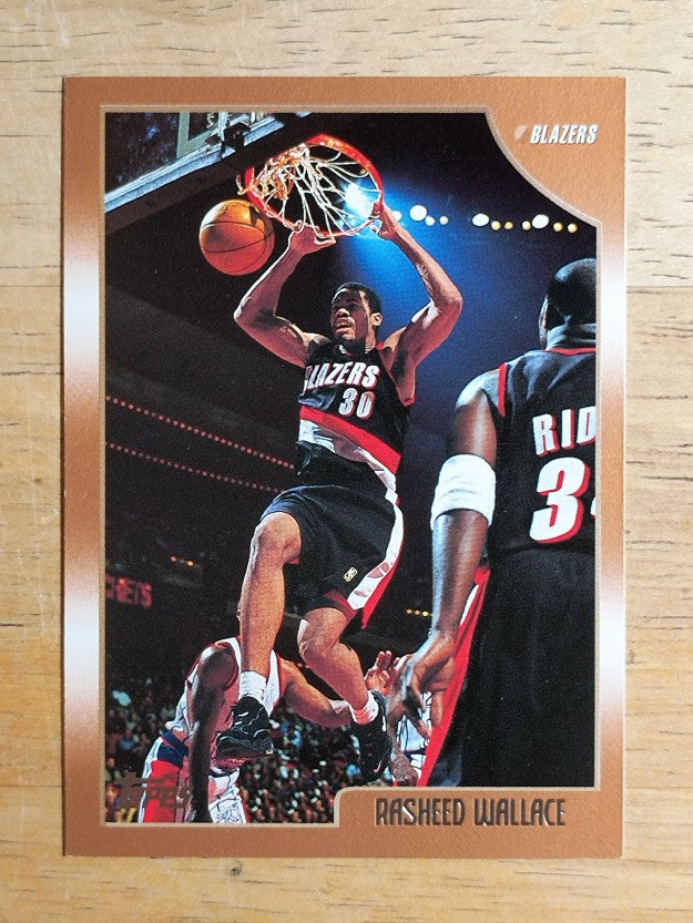 1998-99 Topps #101 Rasheed Wallace