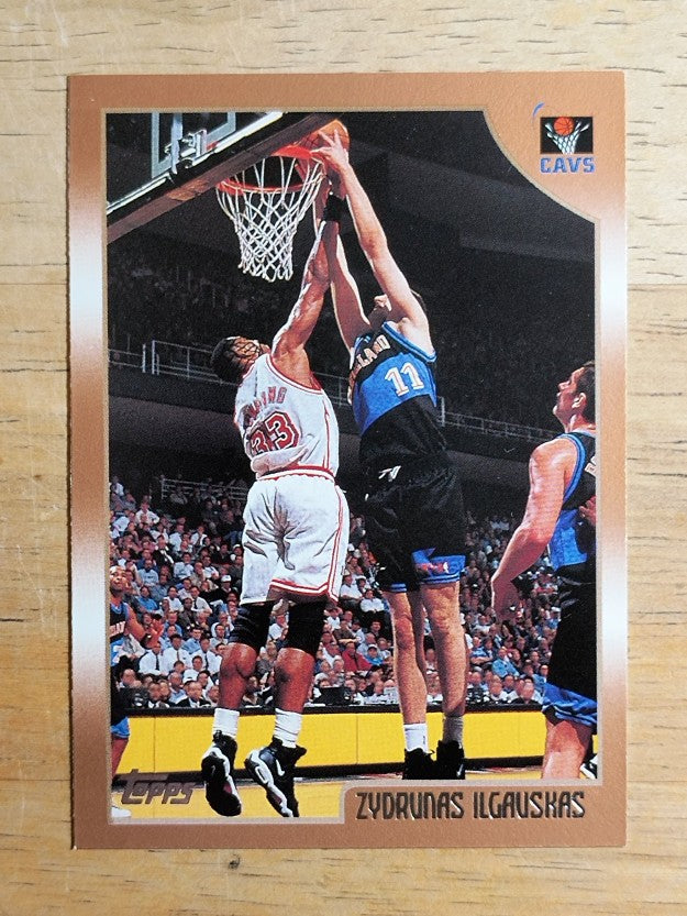 1998-99 Topps #102 Zydrunas Ilgauskas