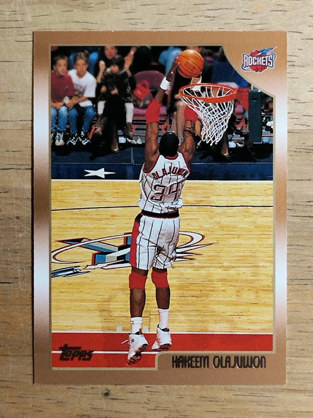 1998-99 Topps #132 Hakeem Olajuwon
