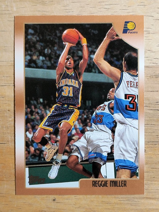 1998-99 Topps #158 Reggie Miller