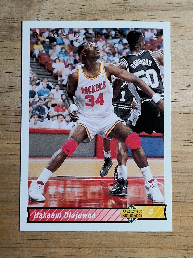 1992-93 Upper Deck #136 Hakeem Olajuwon