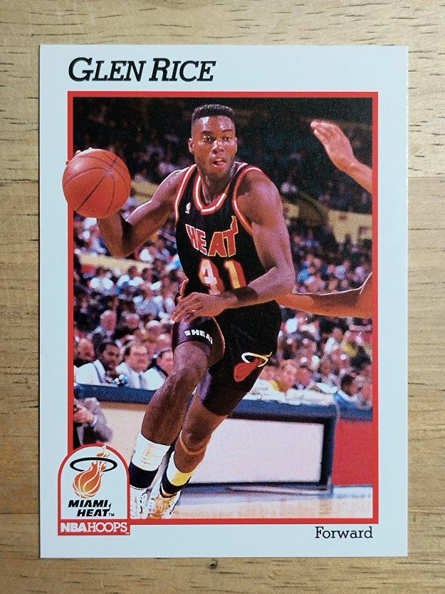 1991-92 Hoops #113 Glen Rice