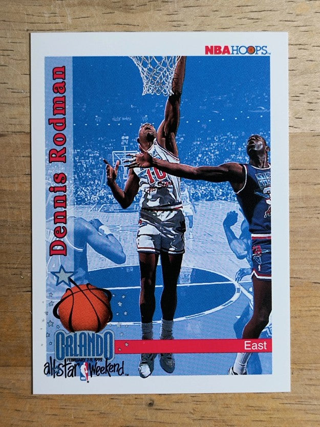 1992-93 Hoops #302 Dennis Rodman AS