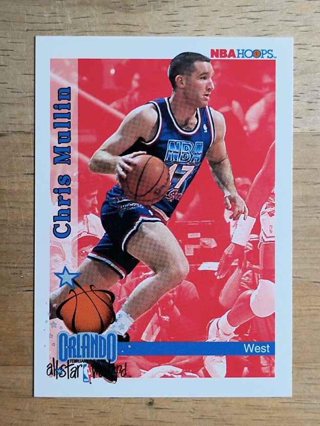 1992-93 Hoops #312 Chris Mullin AS