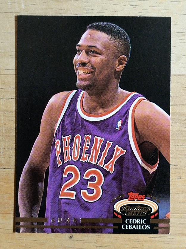 1992-93 Stadium Club #80 Cedric Ceballos