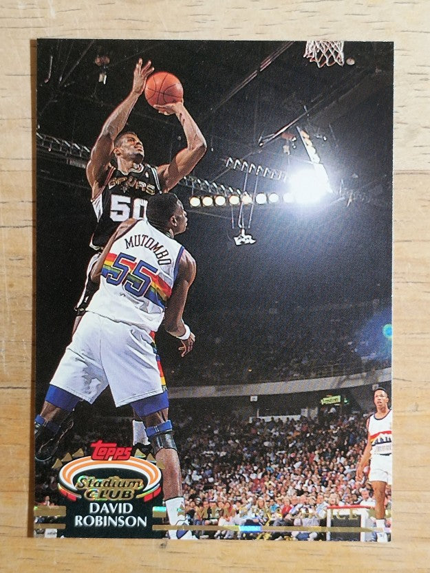 1992-93 Stadium Club #191 David Robinson MC