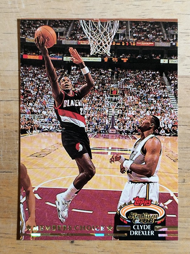 1992-93 Stadium Club #199 Clyde Drexler MC