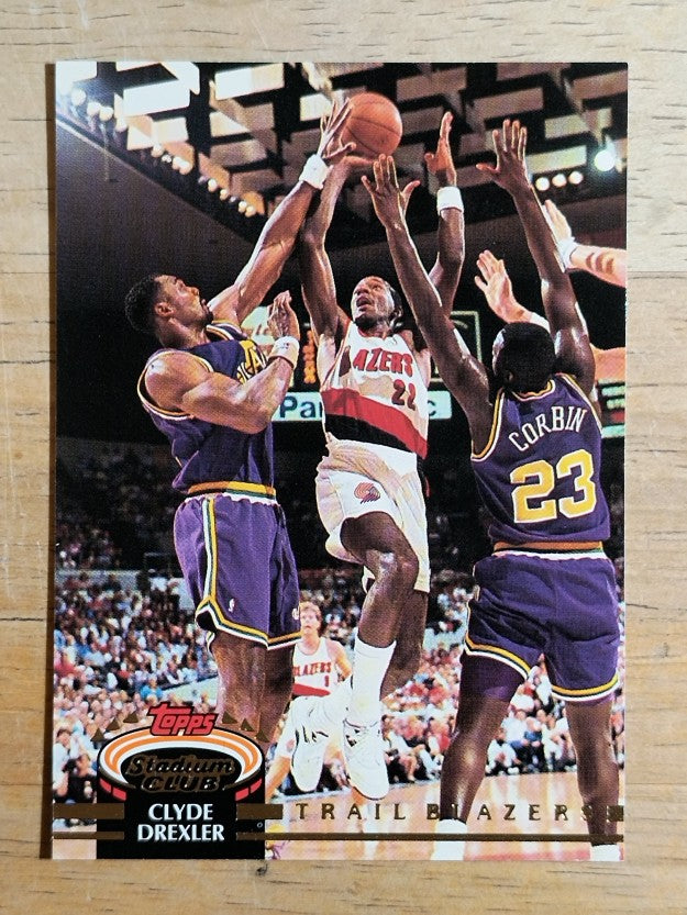 1992-93 Stadium Club #287 Clyde Drexler