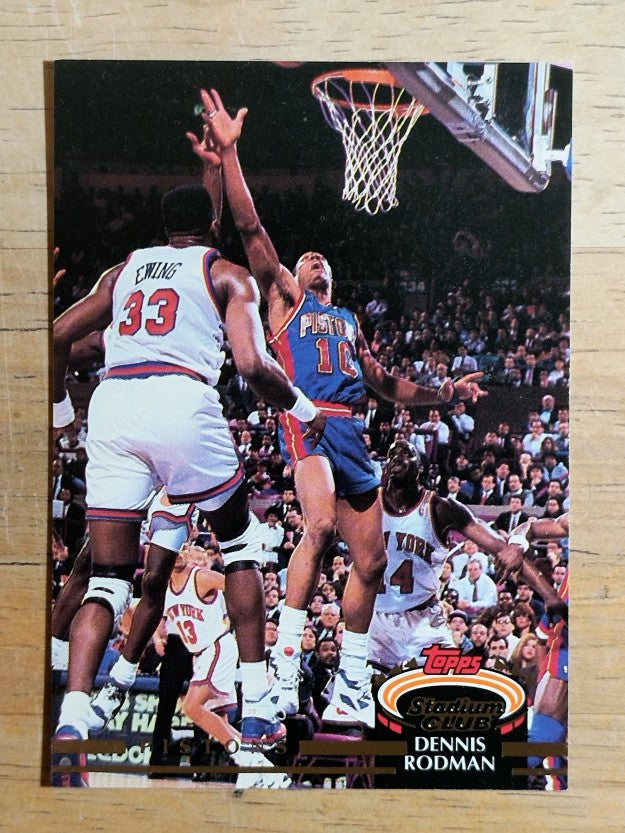 1992-93 Stadium Club #314 Dennis Rodman