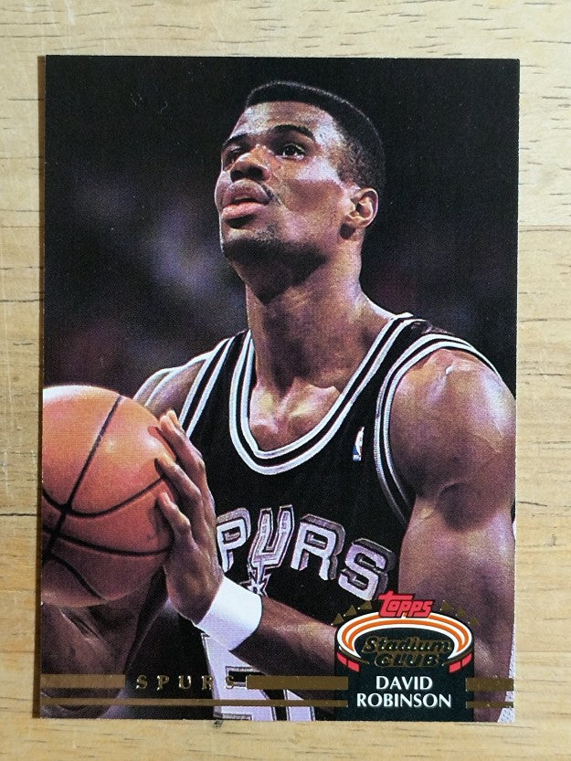 1992-93 Stadium Club #361 David Robinson