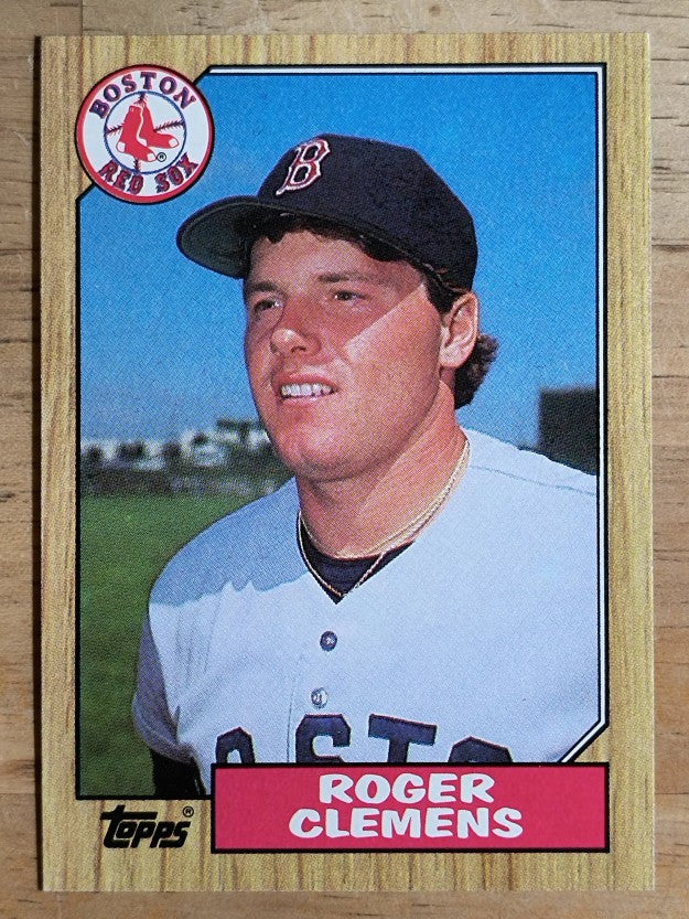 1987 Topps #340 Roger Clemens