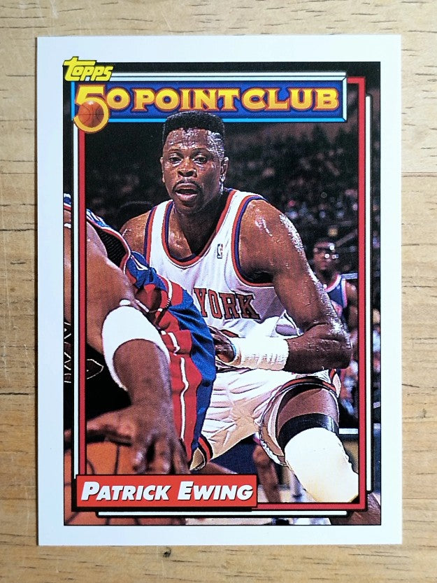 1992-93 Topps #211 Patrick Ewing 50P