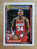 1992-93 Topps #214 Hakeem Olajuwon 50P