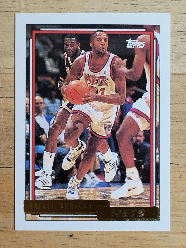 1992-93 Topps Gold #345 Rafael Addison