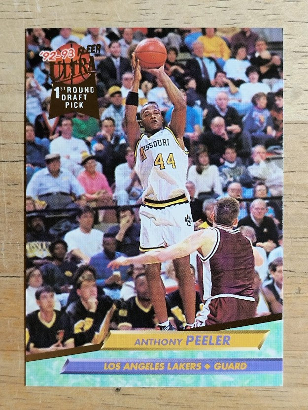1992-93 Ultra #196 Anthony Peeler RC