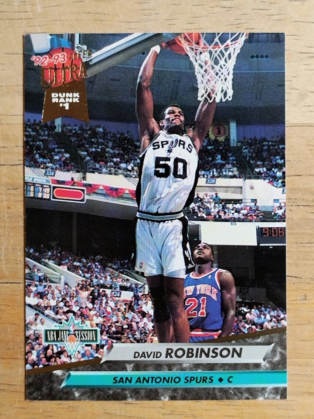 1992-93 Ultra #201 David Robinson JS