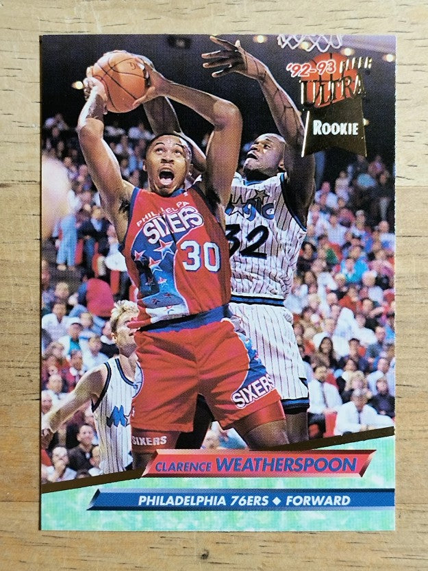 1992-93 Ultra #335 C.Weatherspoon RC