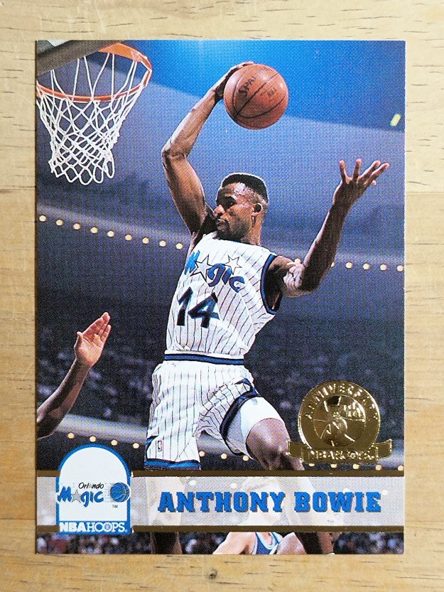1993-94 Hoops Fifth Anniversary Gold #153 Anthony Bowie