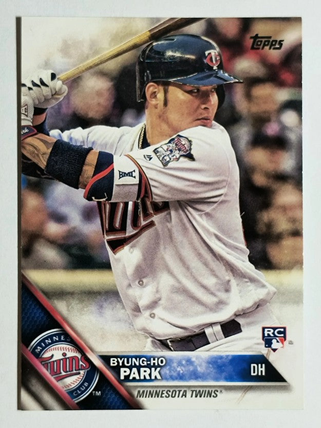 2016 Topps Update #US65A Byung-Ho Park RC