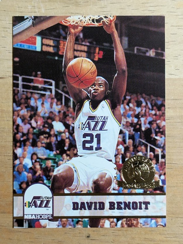 1993-94 Hoops Fifth Anniversary Gold #213 David Benoit