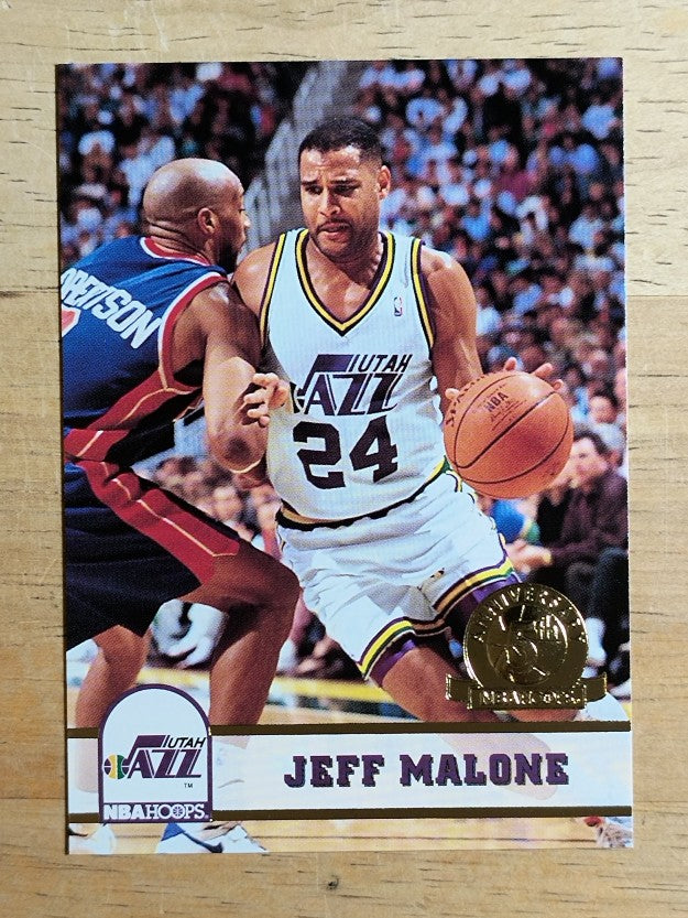 1993-94 Hoops Fifth Anniversary Gold #217 Jeff Malone