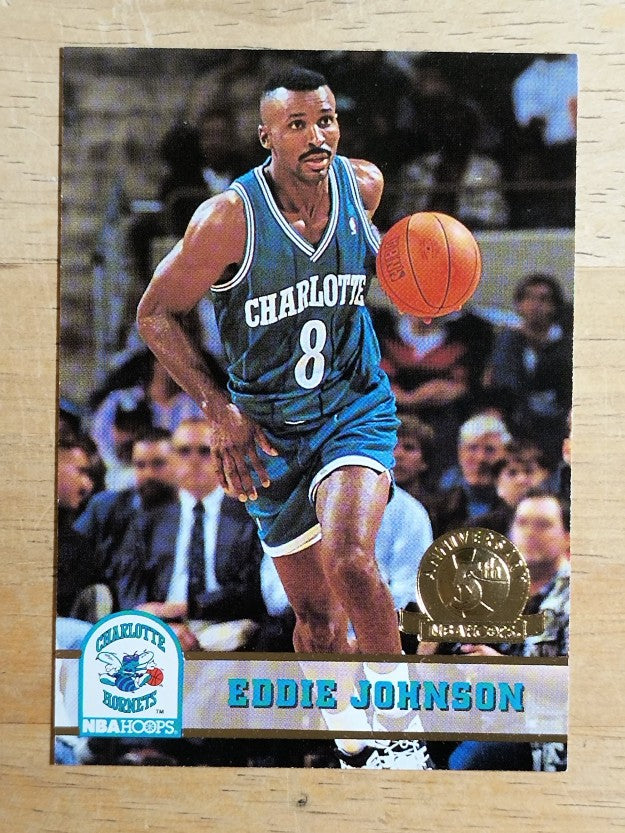 1993-94 Hoops Fifth Anniversary Gold #309 Eddie Johnson