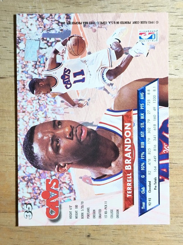 1993-94 Ultra #35 Terrell Brandon