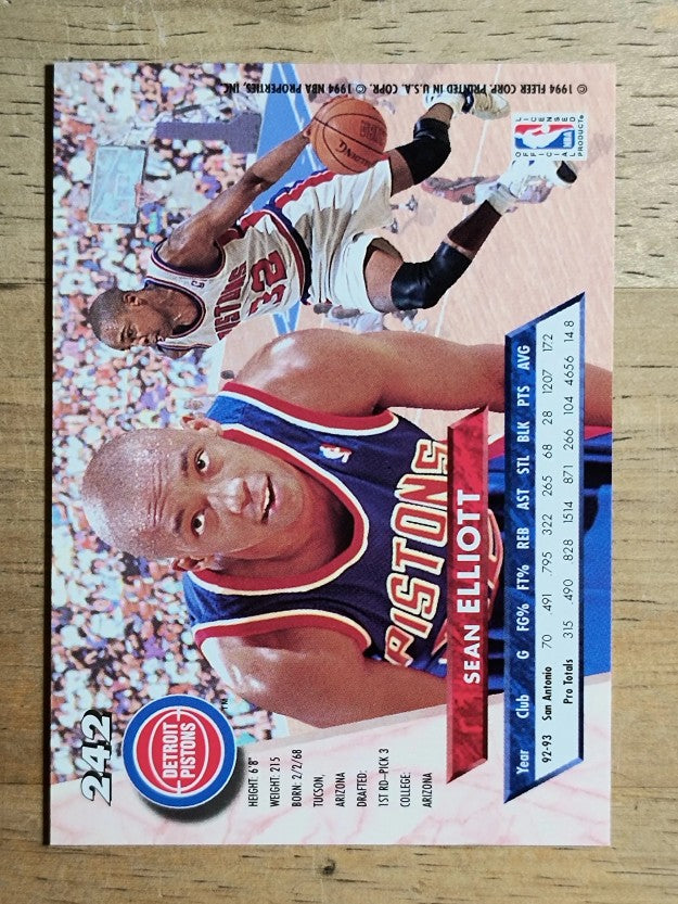 1993-94 Ultra #242 Sean Elliott