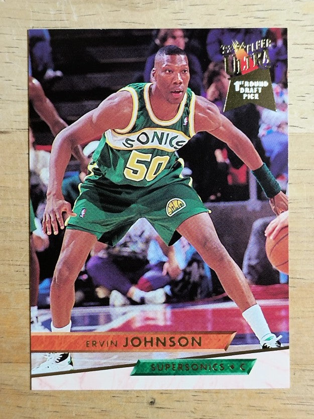 1993-94 Ultra #344 Ervin Johnson