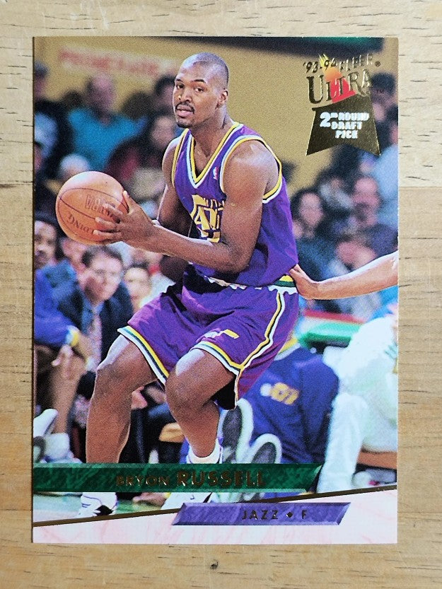 1993-94 Ultra #350 Bryon Russell RC