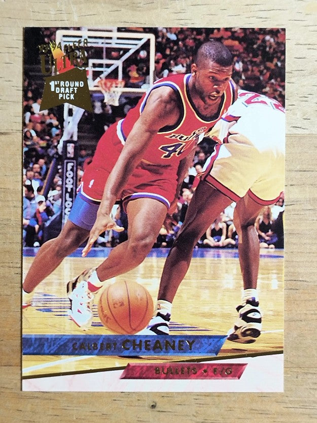 1993-94 Ultra #354 Calbert Cheaney